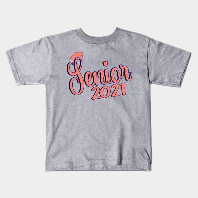 Senior 2021 gift idea Kids T-Shirt by DODG99